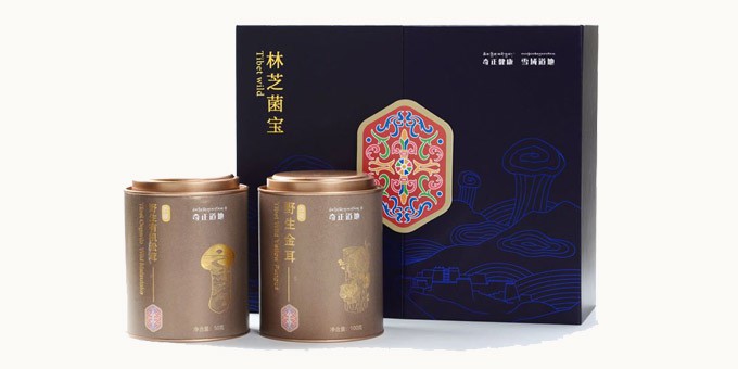 林芝菌寶——有機松茸、金耳禮盒